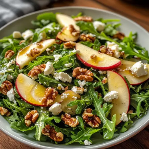 Apfel Rucola Salat