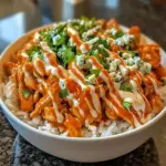 Buffalo-Hühnchen-Schalen