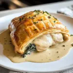 Hähnchen Wellington mit Dijon-Cremesauce