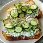 Gurken-Salat-Sandwiches