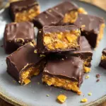 Gesunde hausgemachte Butterfingers