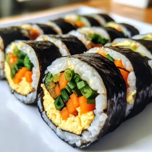 Eierrollen Kimbap
