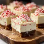 Keine-Bake Pfefferminz Käsekuchen Bissen