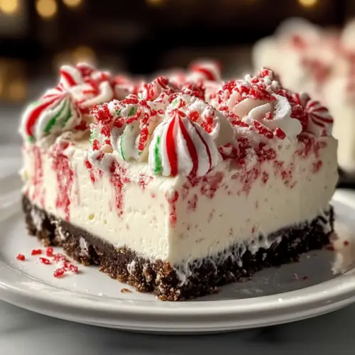 Keine-Back-Pfefferminz-Käsekuchen