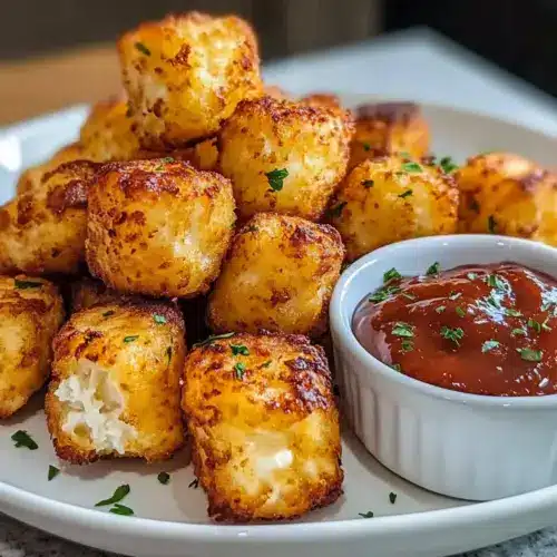 Zwei-Zutaten-Hüttenkäse-Tots