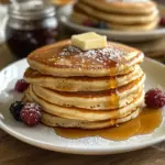 VANILLE ZIMT BUTTERMILCH PFANNKUCHEN