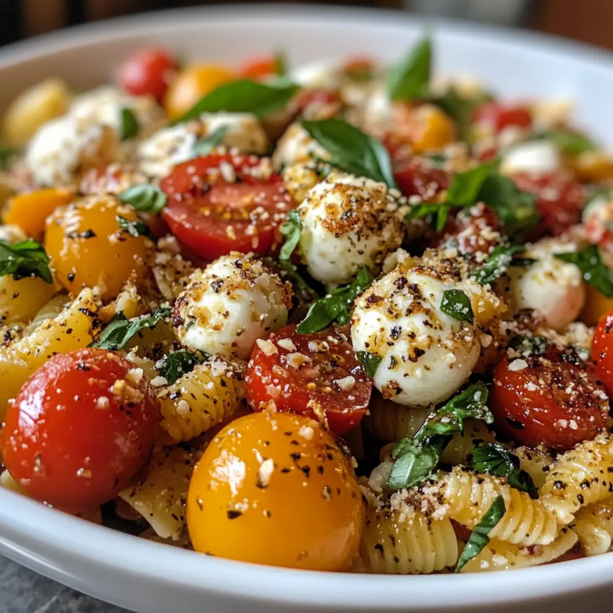 Bruschetta-Nudelsalat