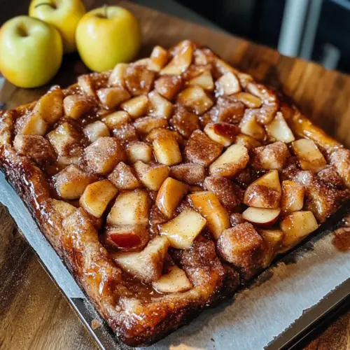 Sauerteig Apfelküchelchen Focaccia
