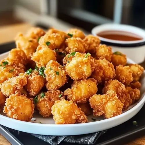 Hausgemachtes Popcorn-Hühnchen