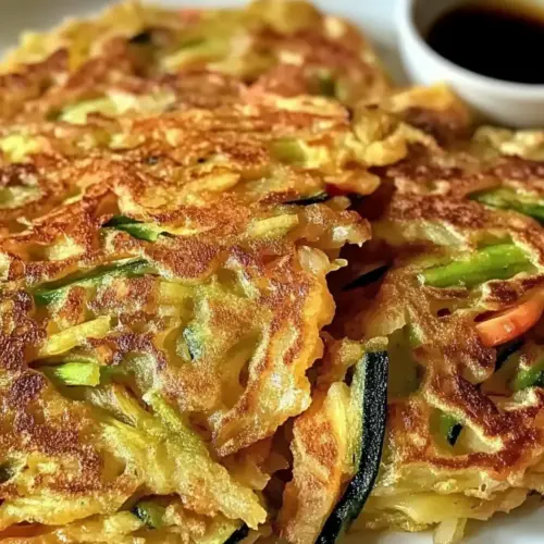 Koreanische Gemüsepuffer