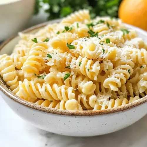 Zitronen-Parmesan-Pasta-Salat