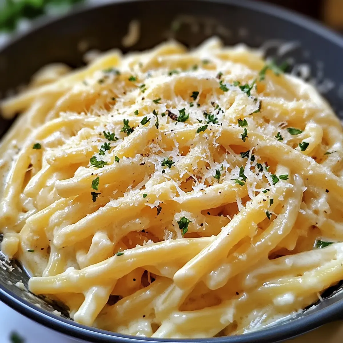 One-Pot Cremige Knoblauch Pasta